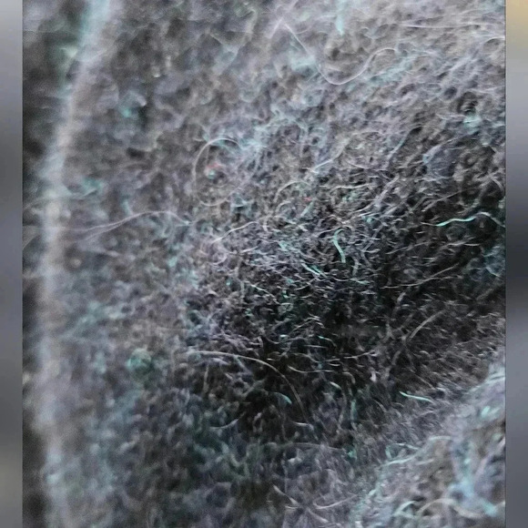 Babaton Aritzia Alpaca Wool  Blend Turtleneck Boxy Oversized Boho sz Small - Picture 16 of 16